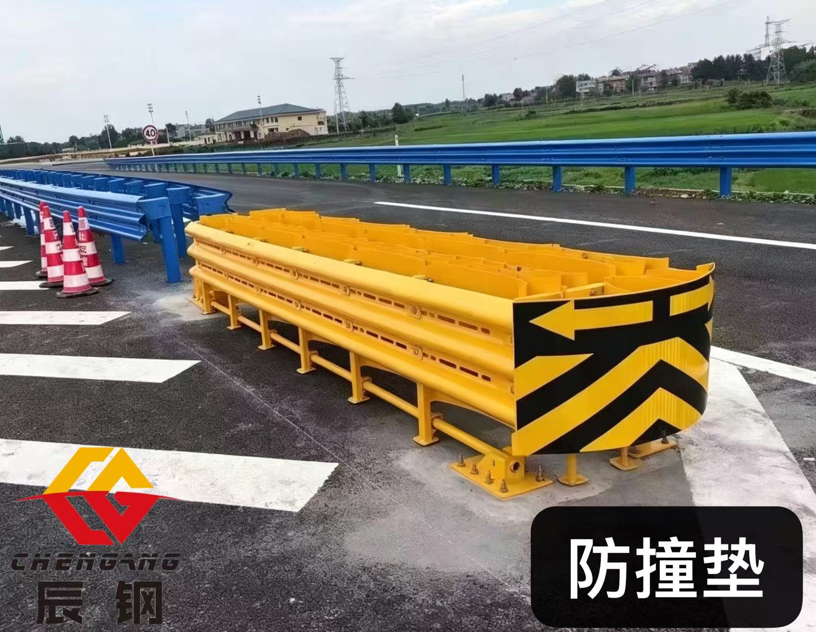 阳江市环氧锌基护栏道路防撞护栏 - 方案
